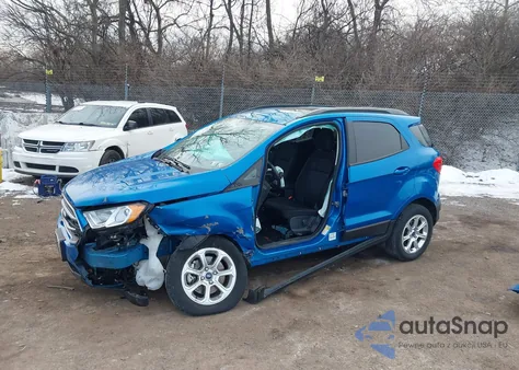 2018 Ford Ecosport Se из США, поврежденный, VIN MAJ6P1UL4JC213944
